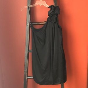 Seven for all mankind one shoulder dress